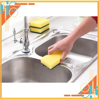 Miếng rửa bát kiêm cọ xoong xanh #cx02