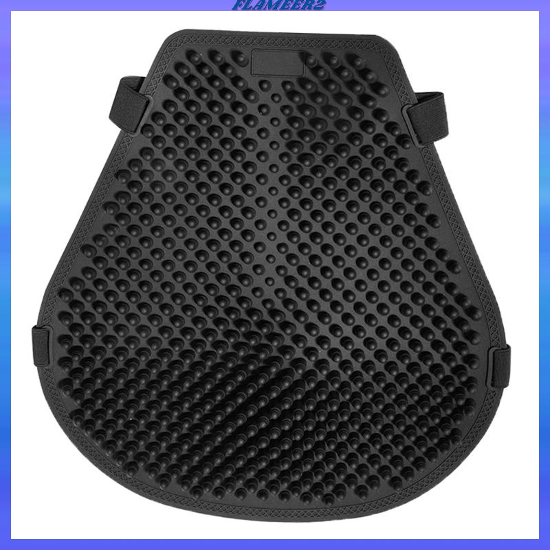 Đệm Ngồi Xe Máy Bằng Silicone Thoáng Khí Giảm Áp Lực Dài Flameer2