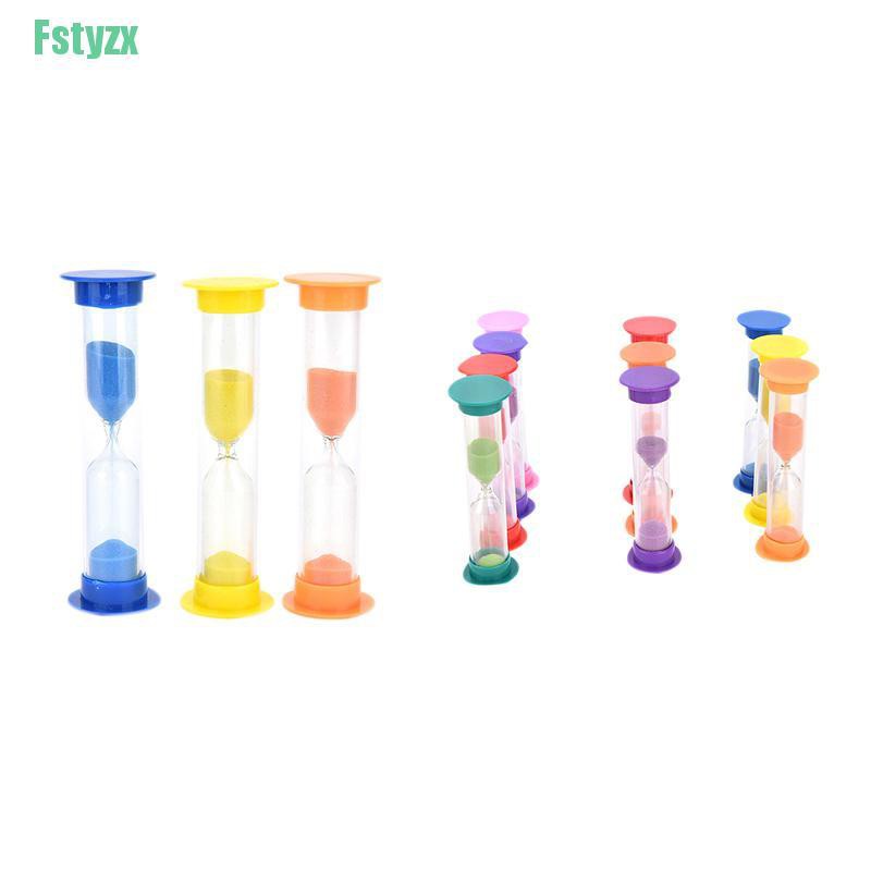 fstyzx Mini 1 /2/3 Minute New Sandglass Hourglass Sand Clock Timer New