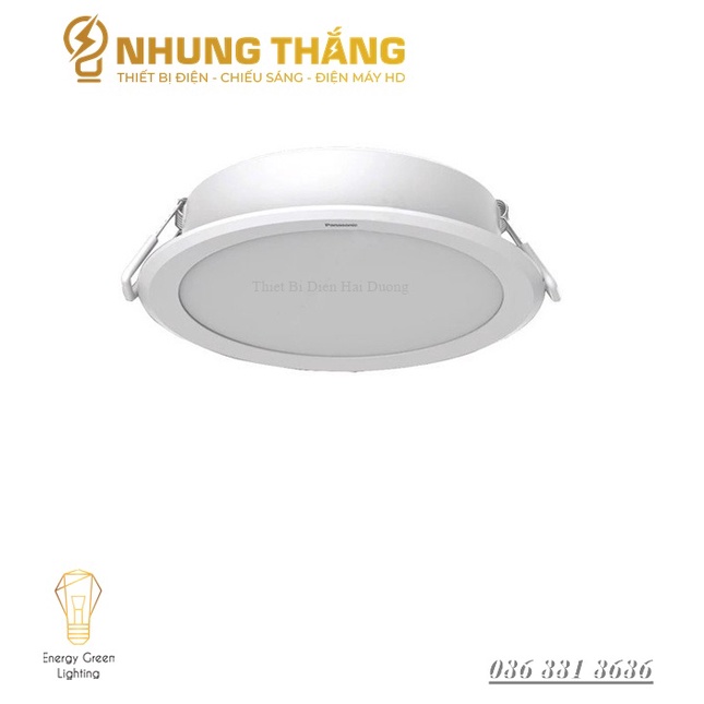 Combo 3 Đèn Led Downlight Âm Trần 9W Panasonic Khoét Lỗ 90 - NNV70041WE1A Trung Tính - NNV70061WE1A Trắng