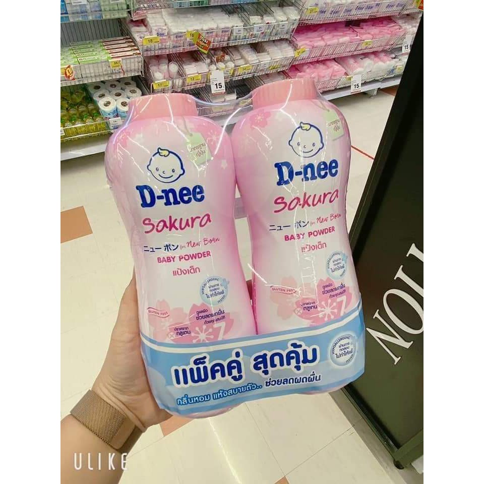 Phấn Thơm Em Bé Dnee 380g