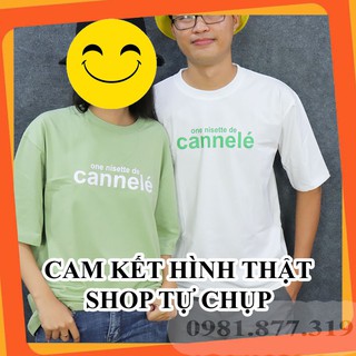 ÁO THUN Cannelé - FreeSize Vải Mềm, Thoáng Khí - Áo Thun UNISEX TTL612
