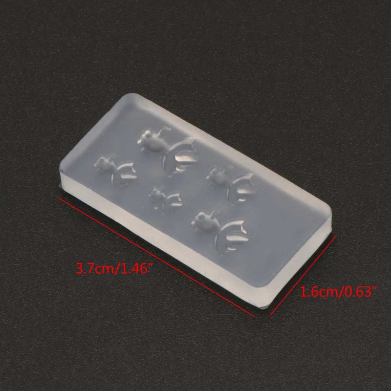 Khuôn Silicone Hình Cá Vàng Làm Mặt Dây Chuyền DIY