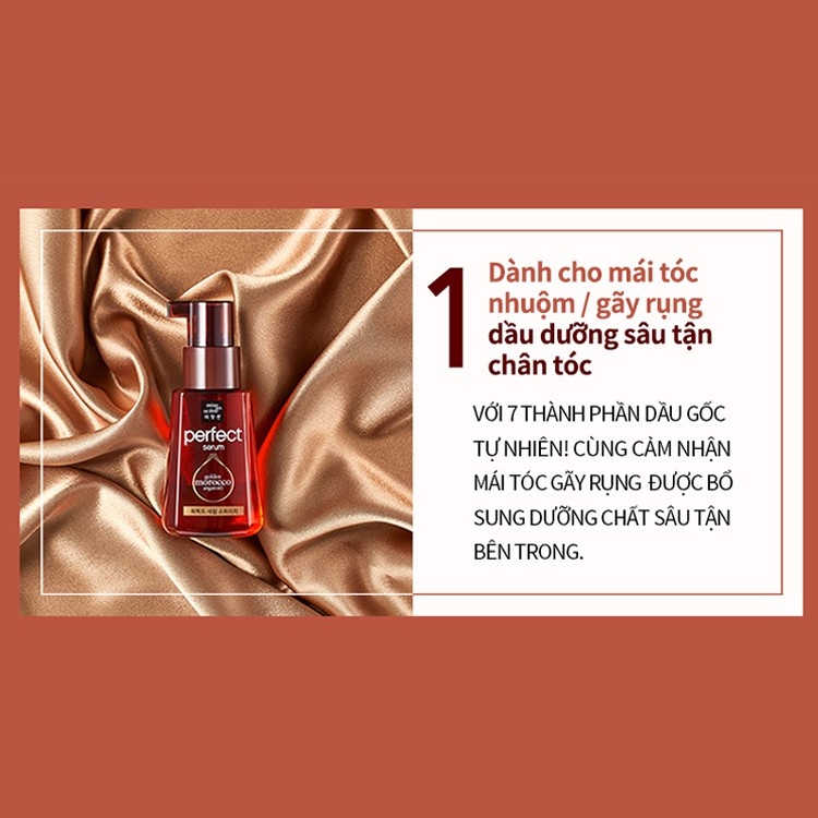 Tinh Chất Phục Hồi Tóc Hư Tổn Nặng Mise En Scene Perfect Serum Super Rich 80ml