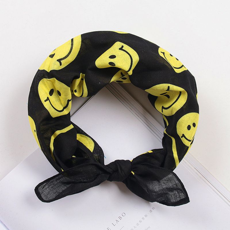 Wmmb Khăn Quàng Cổ Cotton Vuông Biểu Tượng Hòa Bình Nhiều Màu Sắc Unisex Sum