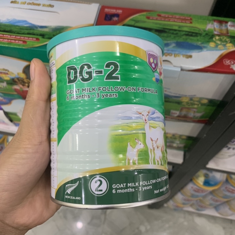 Sữa dê công thức DG1-DG2-DG3 400g từ new zealand