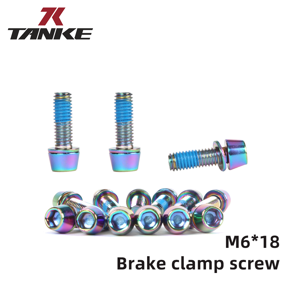 Bộ 6 ốc vít TANKE M6X18 chuyên dụng sửa chữa phanh xe đạp
