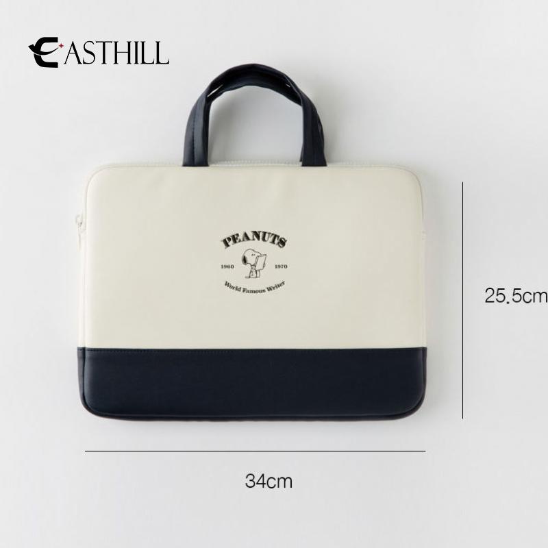 Túi Da PU Đựng Bảo Vệ Laptop iPad 11/13.3-inch Pro Chống Rơi In Hình Snoopy