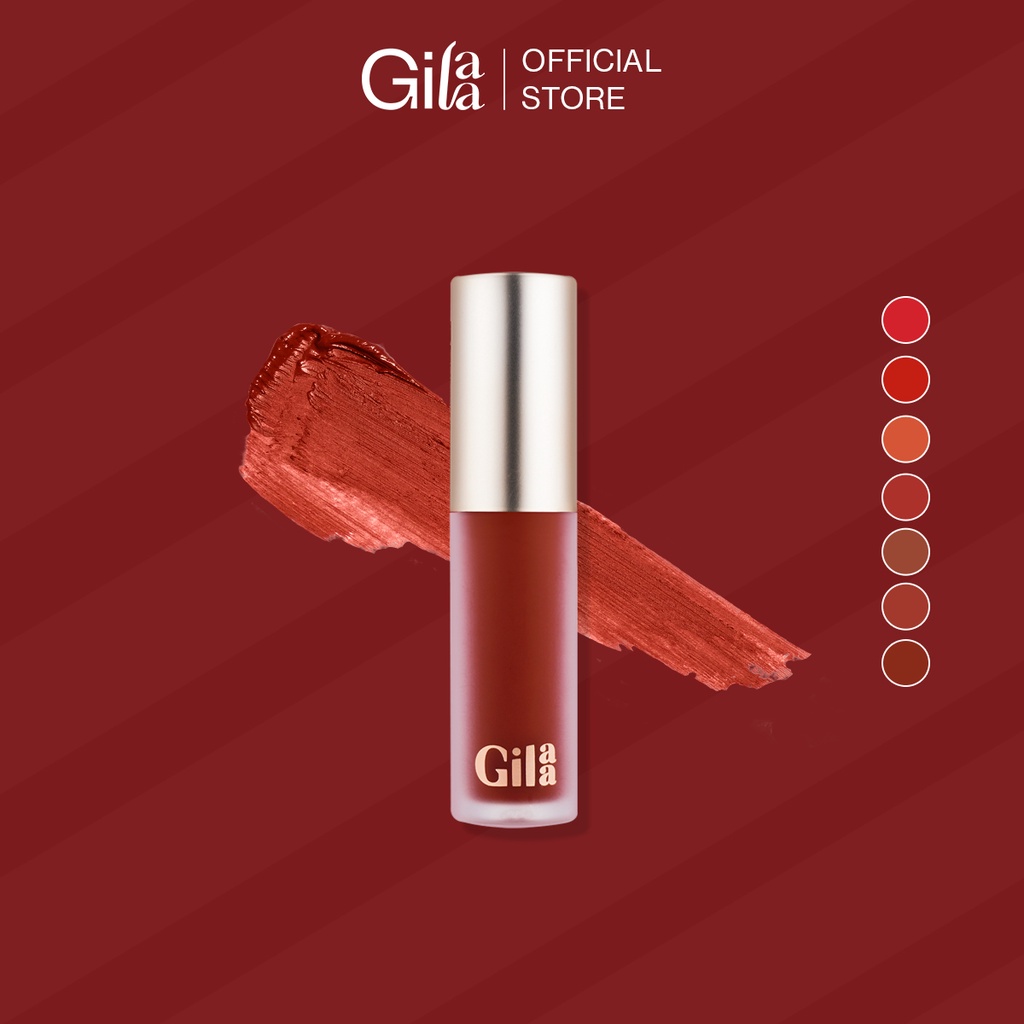 Son kem lì Gilaa long wear lip cream (1.7g) - Minisize