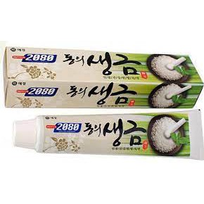 Kem đánh răng 2080 muối 120g Hàn quốc 8801046886366