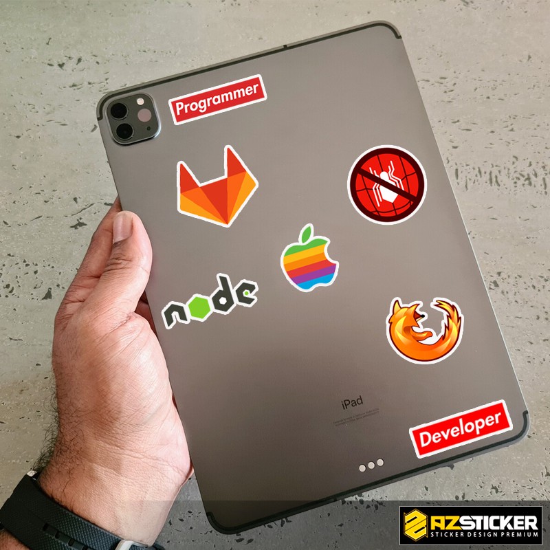 [Xưởng Bán Sỉ ] Set 50 Sticker chống Nước Chủ Đề Developer Dán Nón Bảo Hiểm , Dán Laptop