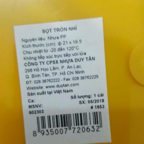Sọt rác 21×19cm Duy Tân [shop giao màu ngẫu nhiên]