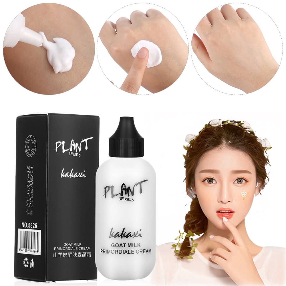 Kem Nền Sữa Dê Trang Điểm Toàn Diện Chống Nước Chuyên Nghiệp