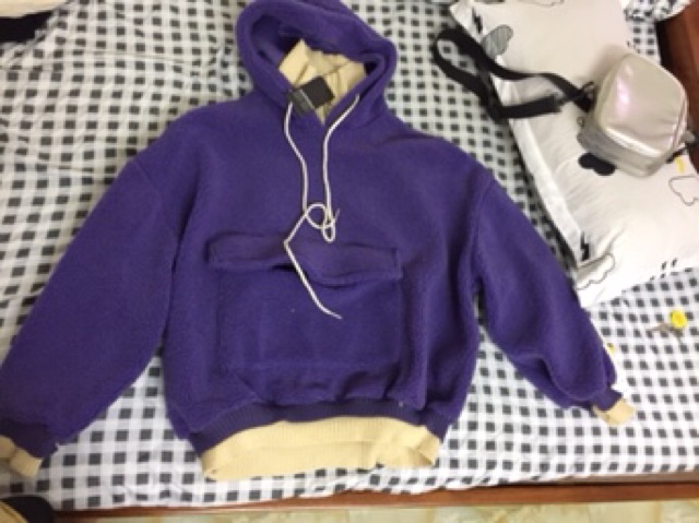 [Sẵn Tím] ÁO BÔNG CỔ CAO SIÊU CUTE | BigBuy360 - bigbuy360.vn