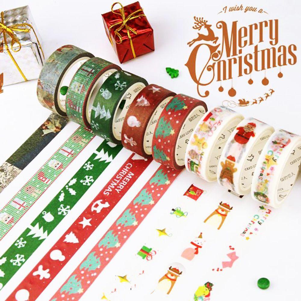Bộ 2 Cuộn Băng Keo Dán Trang Trí Sổ Tay Diy