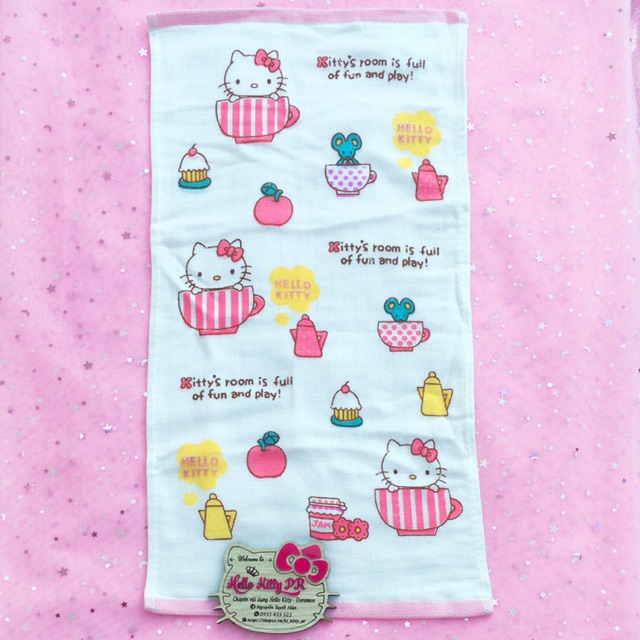 Khăn Tắm Hello Kitty