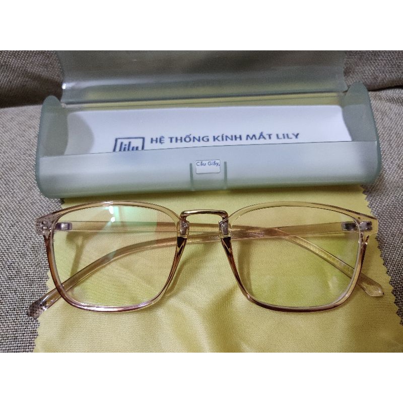 Gọng kính cận nhựa dẻo/kim loại thời trang nam nữ Lilyeyewear