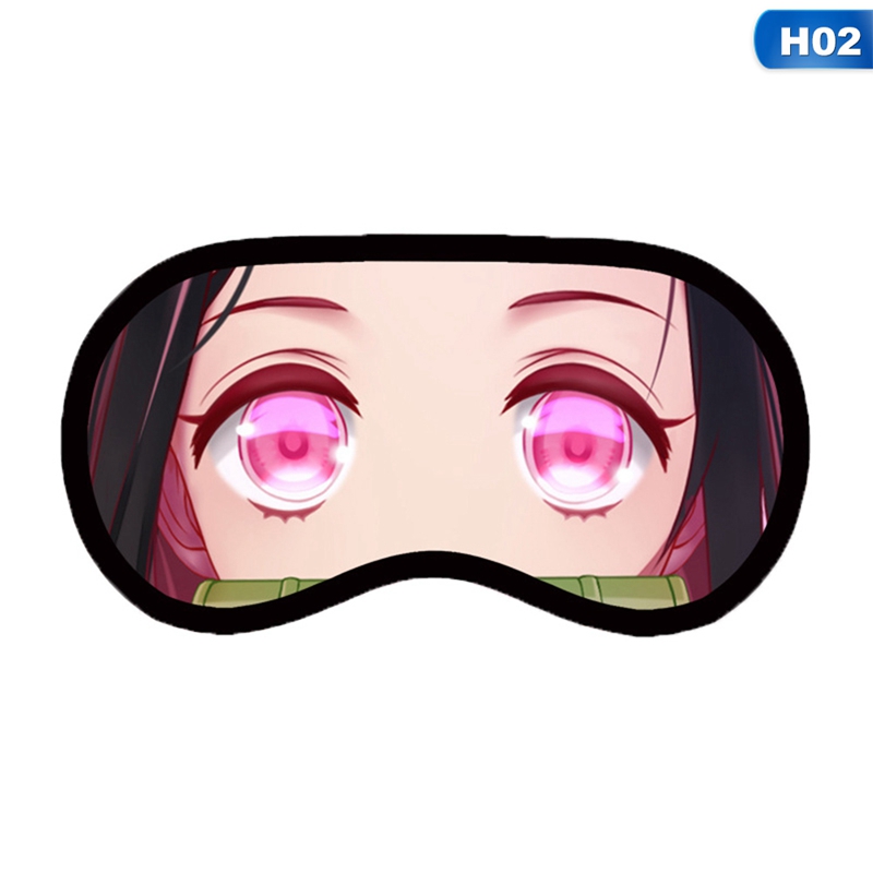 flowersqueen Miếng Bịt Mắt Chất Liệu Cotton Mềm Mại Tiện Dụng Khi Đi Du Lịch