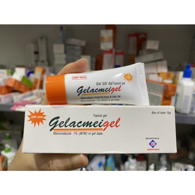 Gel bôi da Gelacmeigel 15g