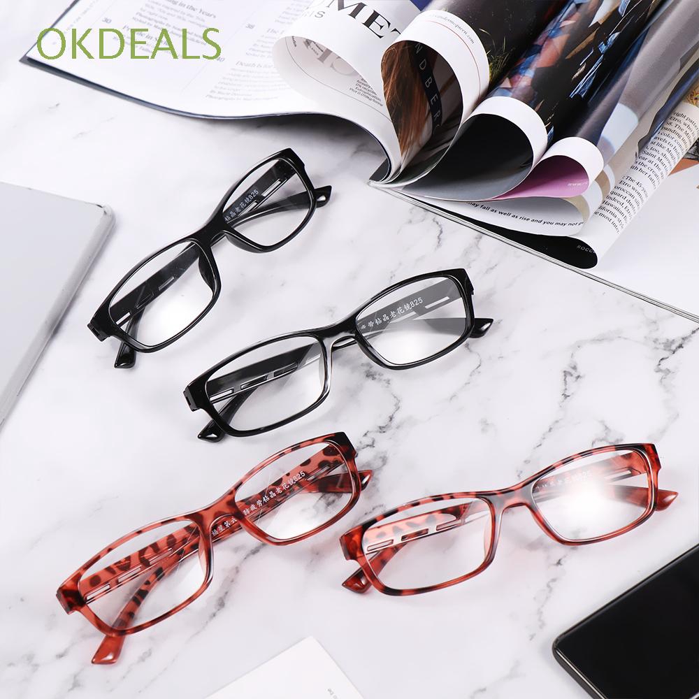 Kính viễn thị gọng nhựa hình vuông