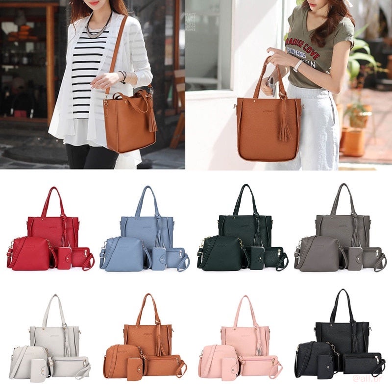 Set 4 Túi Xách Nữ Thời Trang