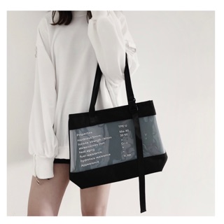 Túi tote trong suốt chữ T543