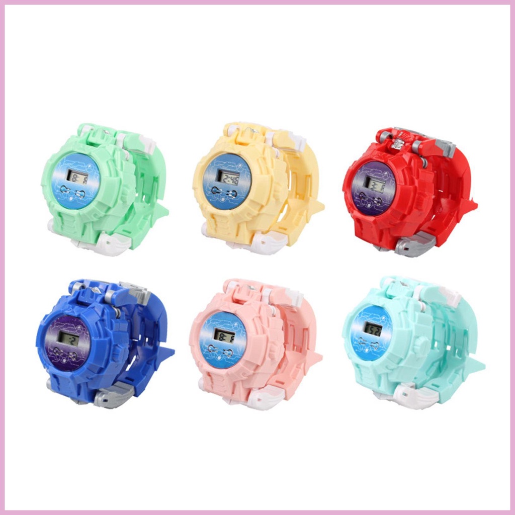 Đồng Hồ Đeo Tay Điện Tử Hình Robot Hoạt Hình shinvn shinvn Cho Bé