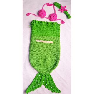 Váy Tiên Cá Handmade - Little Mermaid Crochet