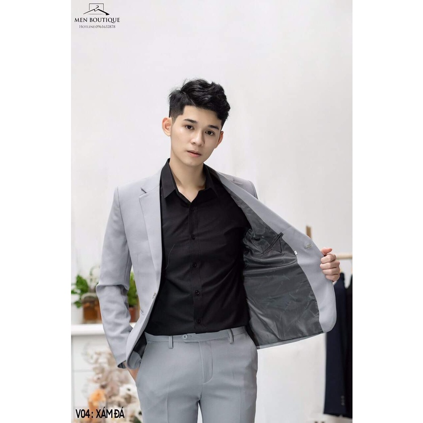 [XẢ KHO] Áo vest Hàn Quốc, Áo vest cao cấp, vest nam công sở, áo vest chú rể, áo vest trung niên