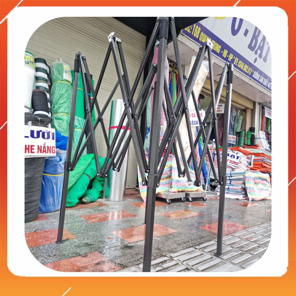 Khung Xương Nhà Bạt Di Động 2M x 2M, 3M x 3M