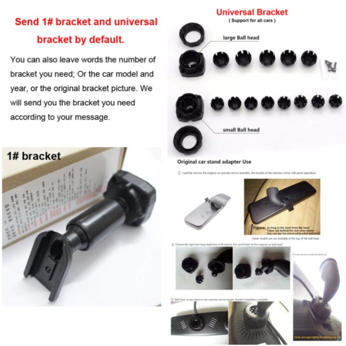 Sản Phẩm Camera hành trình 360 độ gắn gương ô tô, thương hiệu cao cấp Whexune - Mã sản phẩm K960 | BigBuy360 - bigbuy360.vn