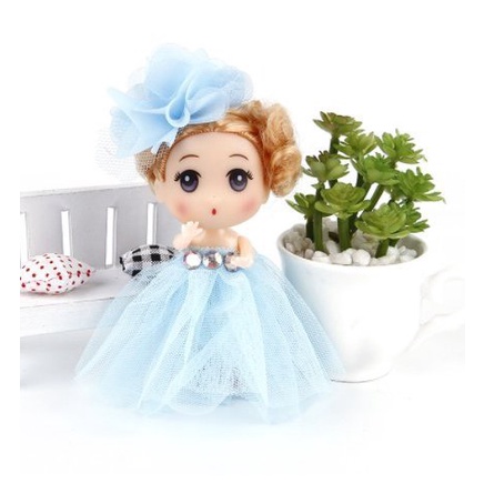 5 Búp bê đội nơ 12cm