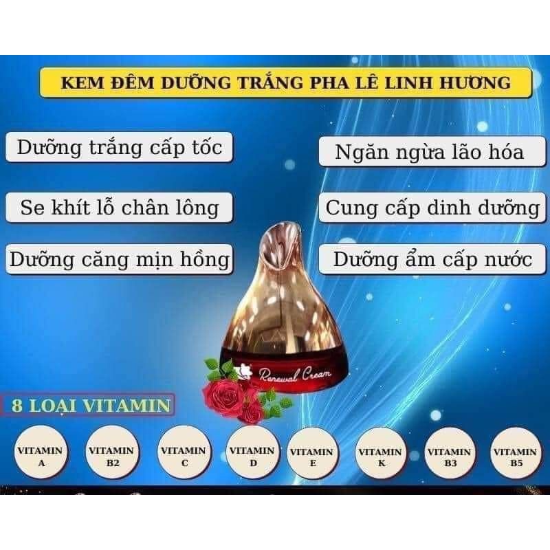 KEM DƯỠNG ẨM TÁI TẠO DA BAN ĐÊM PHA LÊ Linh Hương [CHÍNH HÃNG] | BigBuy360 - bigbuy360.vn