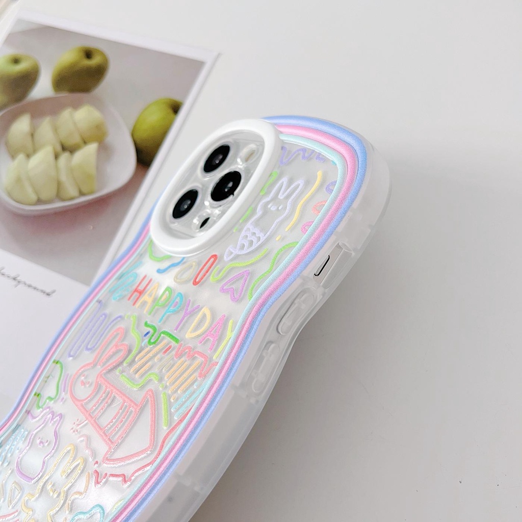 Ốp Điện Thoại Tpu Dẻo Họa Tiết Hoạt Hình Động Vật Dễ Thương Chống Sốc Cho iPhone 11 12 13 pro max xr x xsmax