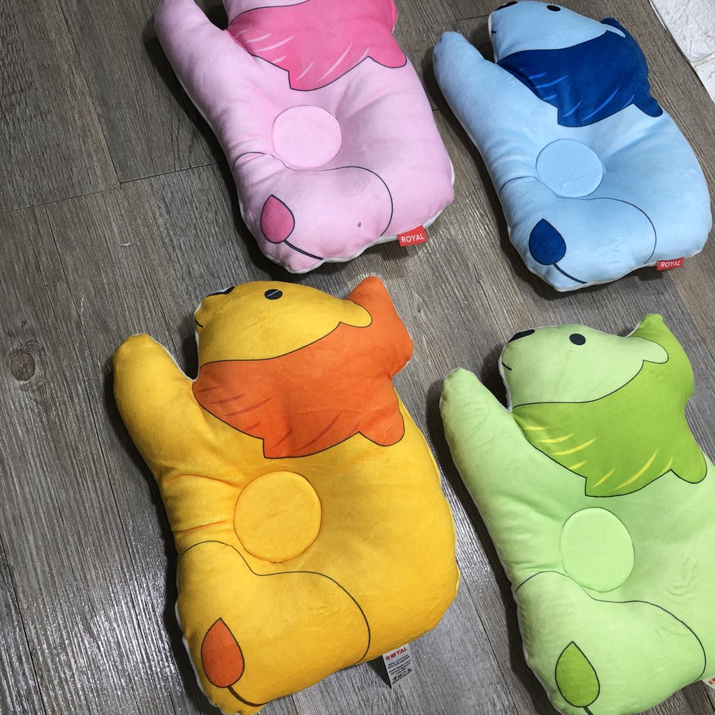 Gối lõm Hình thú cho bé