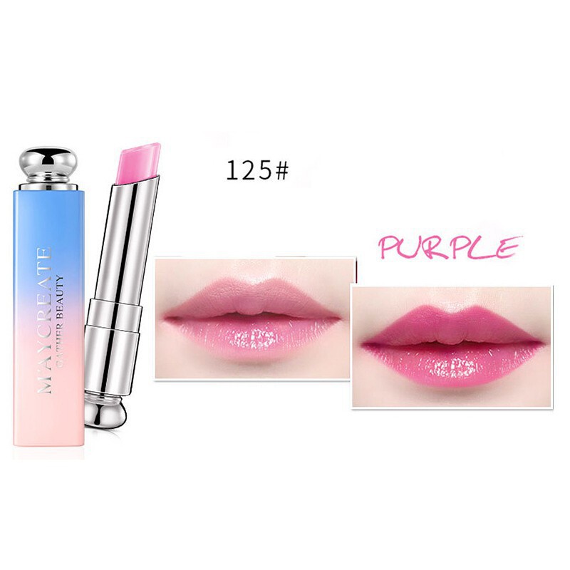 Son Dưỡng Môi MAYCREATE Thay Đổi Màu Sắc Với Nhiệt Độ Của 3.8G Tiện Dụng