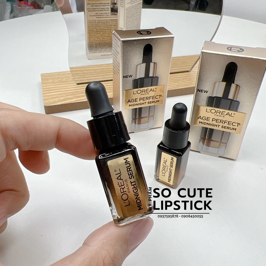 Serum Chống Lão Hóa L'Oreal Paris Age Perfect Cell Renewal Midnight Serum 3.8ml