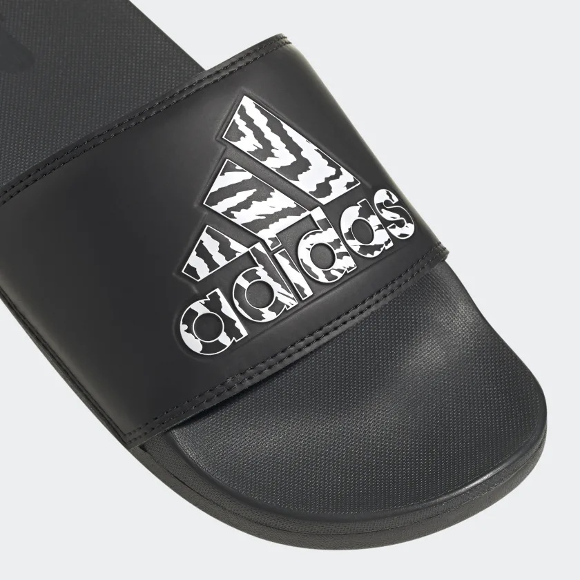 Dép Quai Ngang Adilette CHÍNH HÃNG Adidas Adilette Comfort Black Carbon [GZ2916]- Dép Adidas Comfort - Simple Sneaker