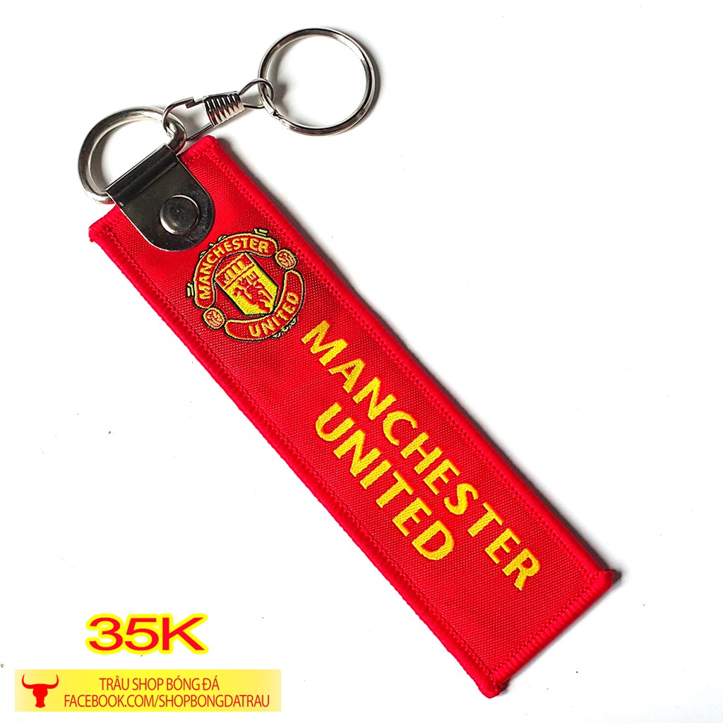 Móc khoá vải các câu lạc bộ bóng đá Manchester, Arsenal, Barca, Real, Liverpool, Chelsea
