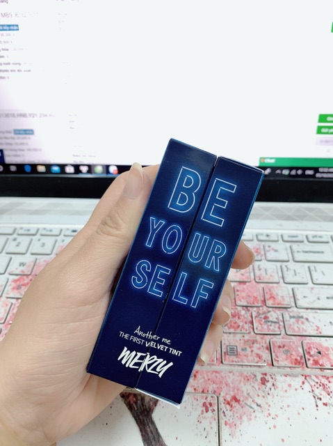Son kem Merzy The Firsr Velvet Tint (merzy vỏ xanh) | BigBuy360 - bigbuy360.vn