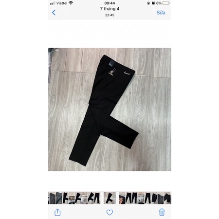 Quần âu Lv đen2027-2395