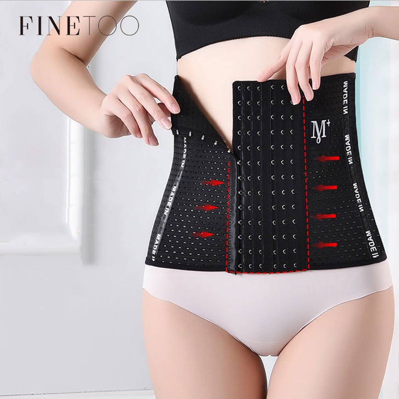 Đai nịt bụng FINETOO định hình eo thon size S-3XL chuyên dụng