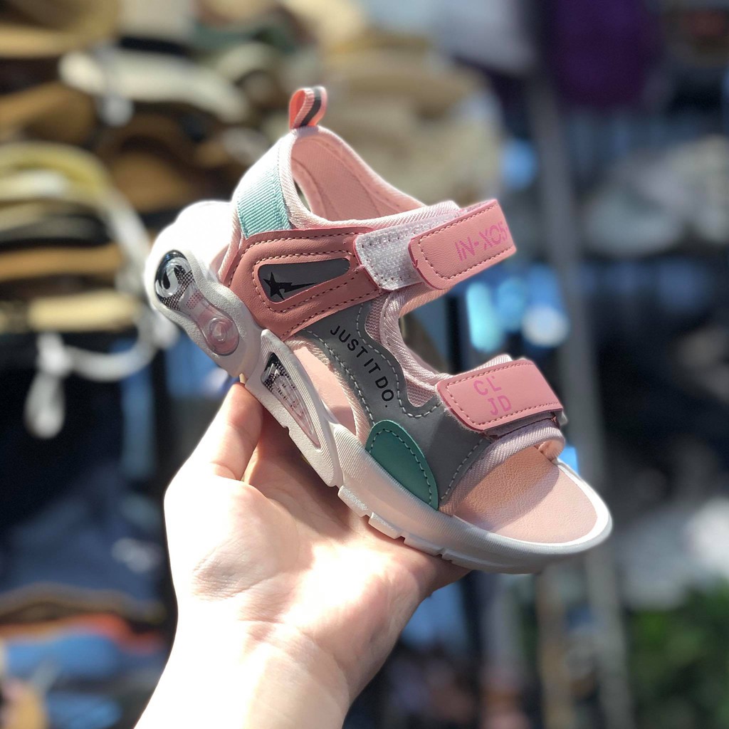 Dép sandal màu sắc cho bé b338