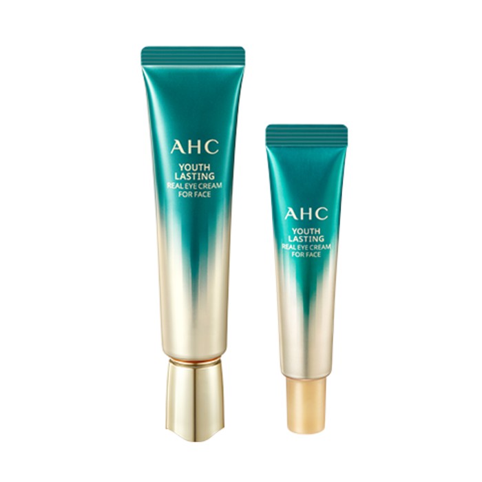 Kem mắt AHC Youth Lasting Real Eye Cream For Face mẫu mới nhất SEASON 9 (tuýp màu đen) 2022