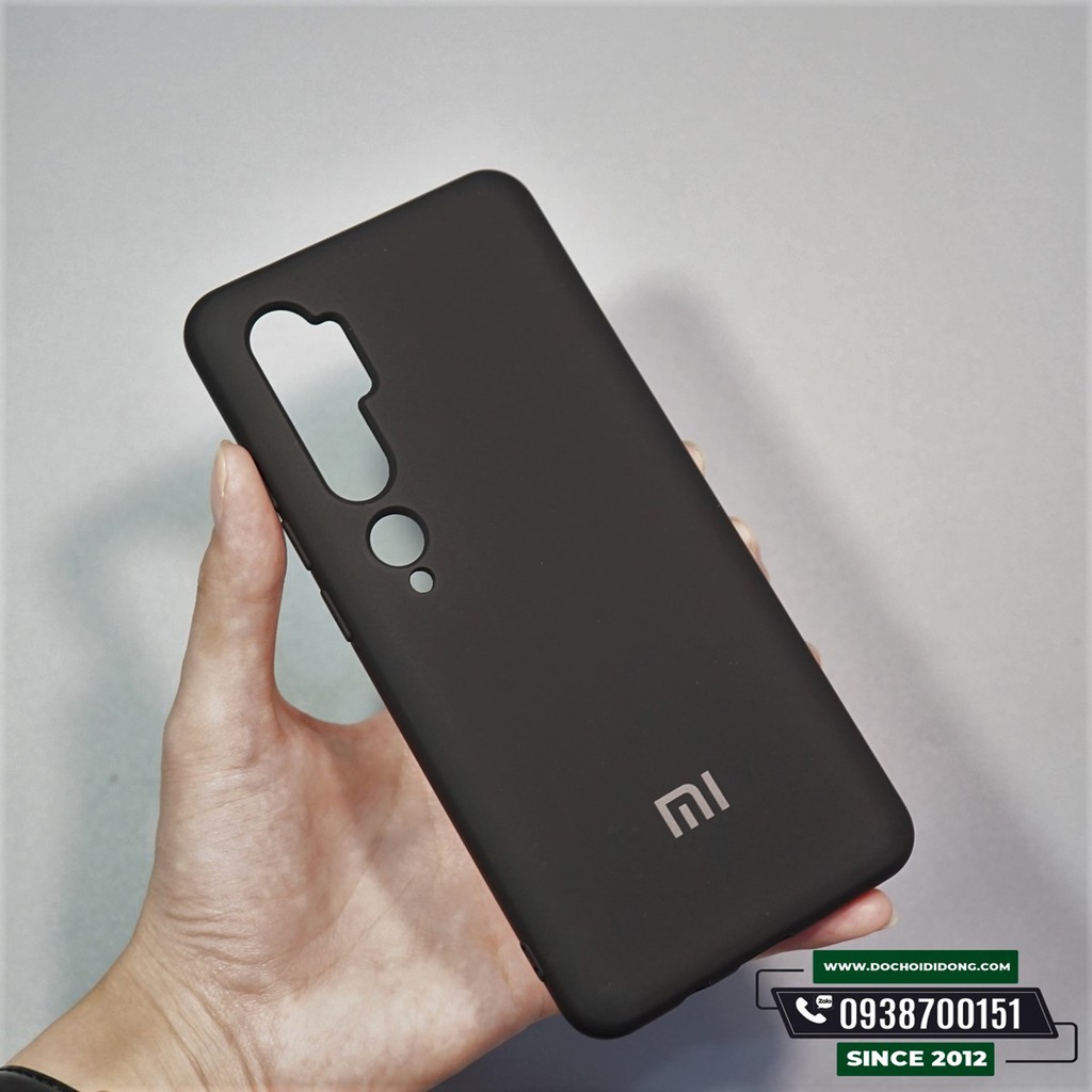 Ốp Lưng Xiaomi Mi Note 10 Pro Silicon Chống Bẩn Cao Cấp