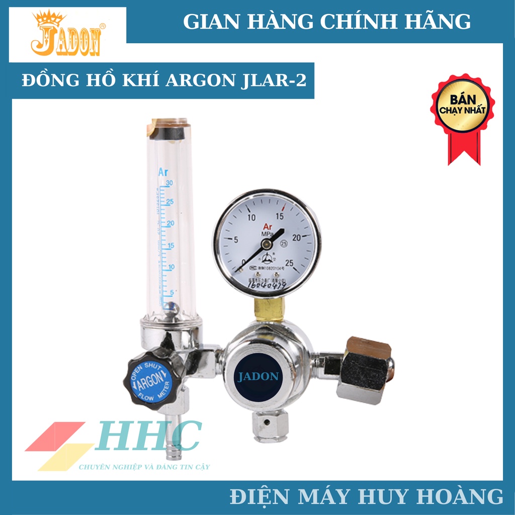 Đồng hồ khí Argon tiết kiệm khí loại cao cấp hiệu Jadon