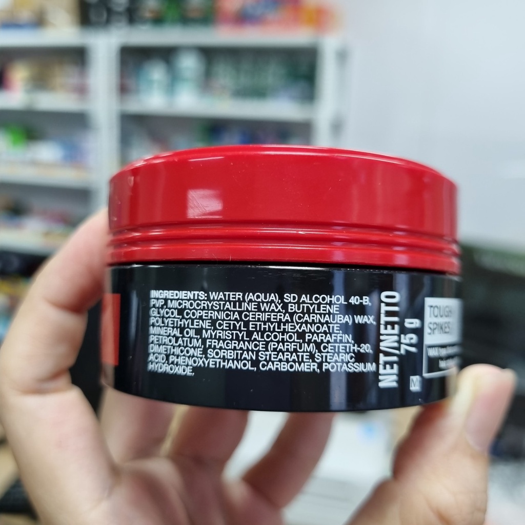 Sáp vuốt tóc nam GATSBY MESSY SCRUNCH LAYERED/TOUGH SPIKES/SIDE BLOW STYLING WAX 75g / Keo tạo kiểu tóc nam đỏ, xanh,xám
