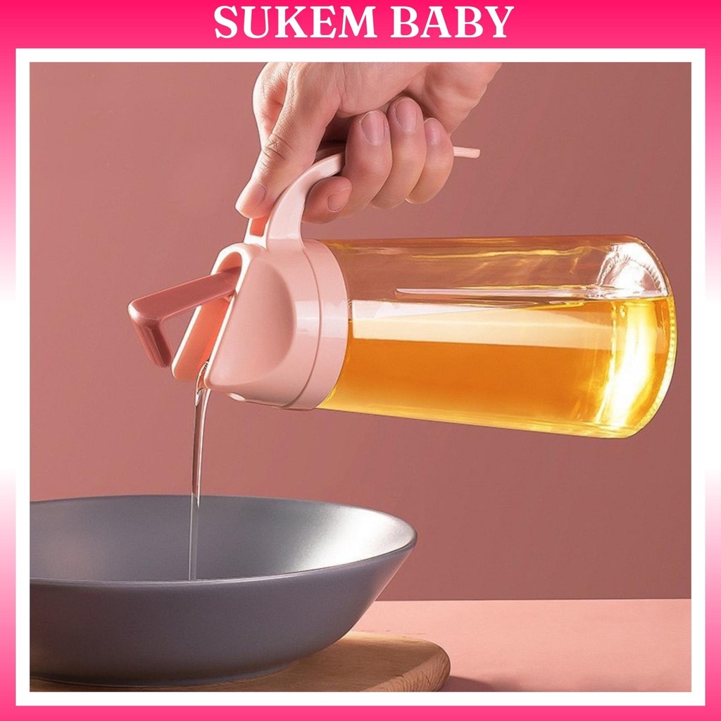 BÌNH ĐỰNG DẦU ĂN NƯỚC MẮM, XÌ DẦU THỦY TINH TỰ ĐỘNG MỞ NẮP KHI RÓT DUNG TÍCH 630ml