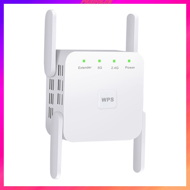 Thiết Bị Khuếch Đại Tín Hiệu Wifi Không Dây 1200mbps 2.4g 5g 4 Ăng Ten Phích Cắm Us | BigBuy360 - bigbuy360.vn