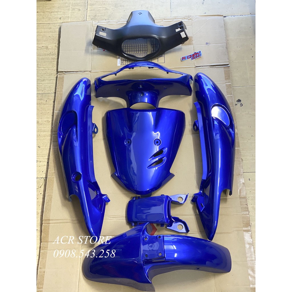 Dàn Áo 7 Món Nhựa - Suzuki FX 125 (6 màu) - Chính Hãng Nhập Malay